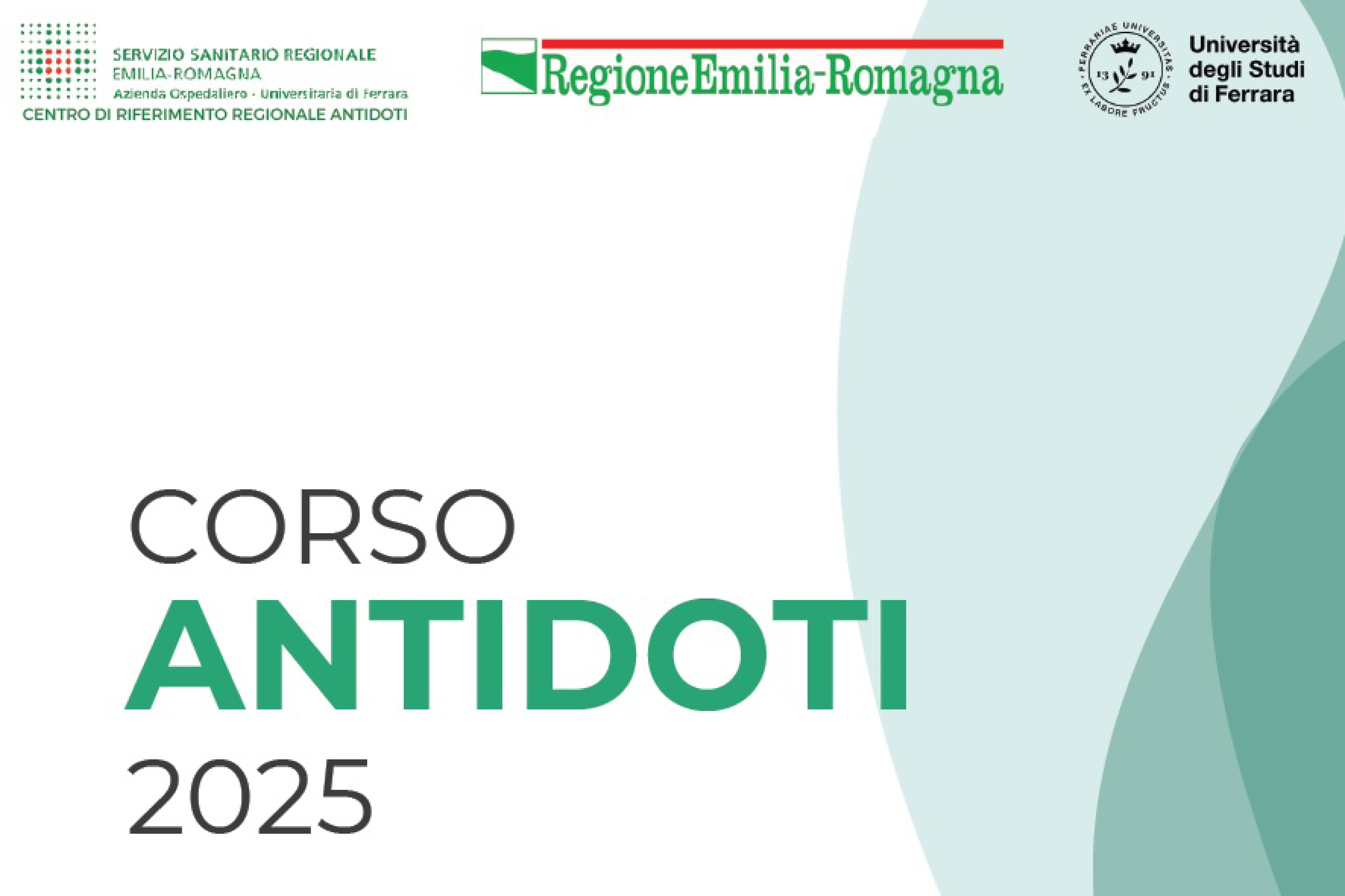Ferrara al centro della Tossicologia Clinica con il Corso Antidoti 2025 Ferrara al centro della Tossicologia Clinica con il Corso Antidoti 2025