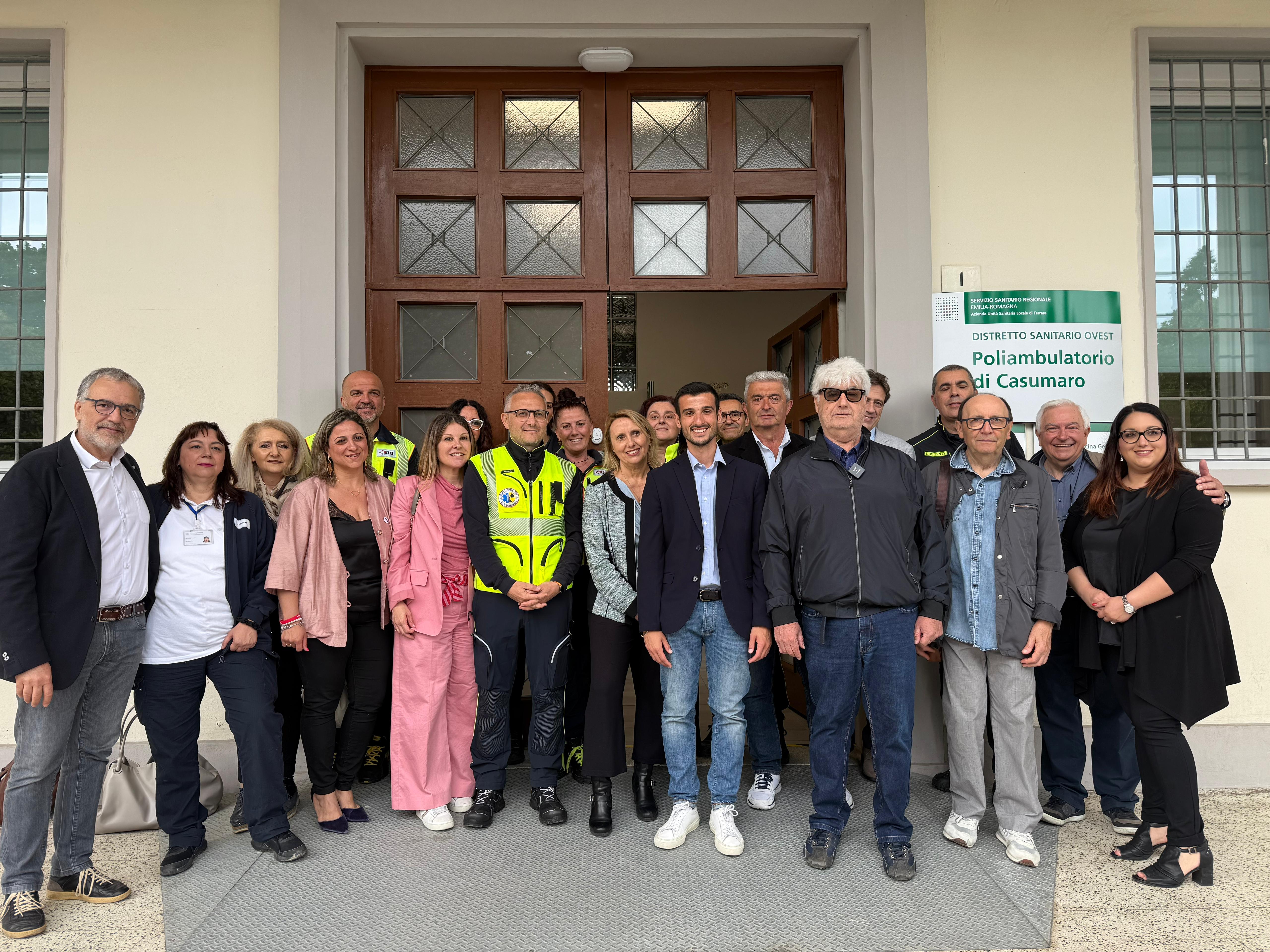Inaugurato il nuovo Polo Sanitario di Casumaro Inaugurato il nuovo Polo Sanitario di Casumaro