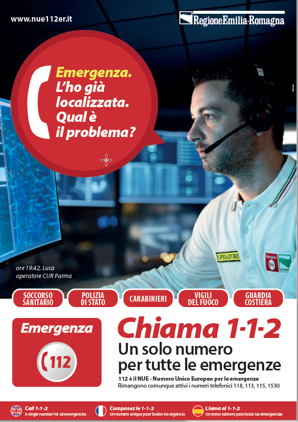Numero Unico dell’Emergenza 112, i vantaggi del nuovo sistema di gestione delle chiamate Numero Unico dell’Emergenza 112, i vantaggi del nuovo sistema di gestione delle chiamate