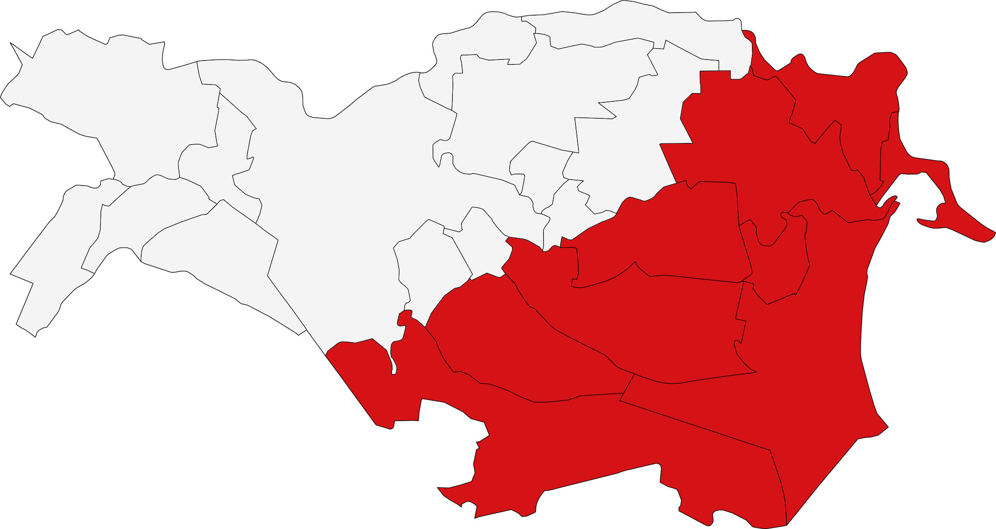 Distretto Sud Est